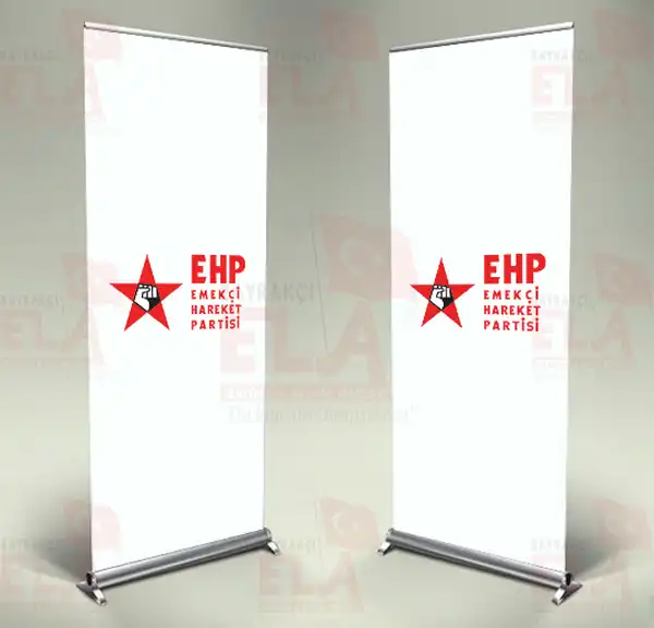 Emeki Hareket Partisi Banner Roll Up