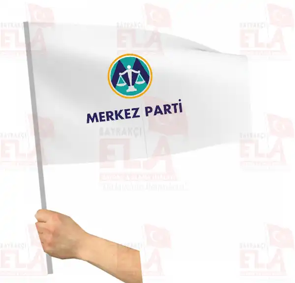 Merkez Parti Sopal Bayrak ve Flamalar