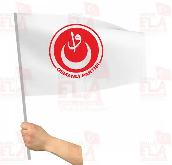 Osmanl Partisi Sopal Bayrak ve Flamalar