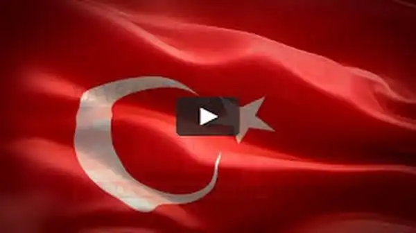 Dalgalanan Türk Bayrağı Videosu