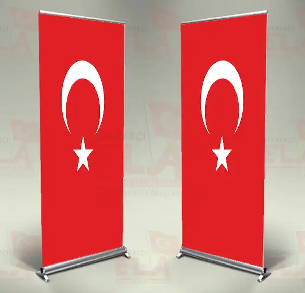 Trkiye Cumhuriyeti Banner Roll Up
