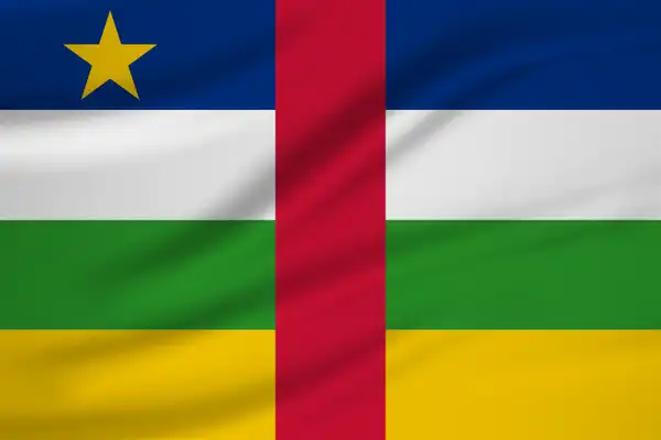 Orta Afrika Republi Gnder Bayra