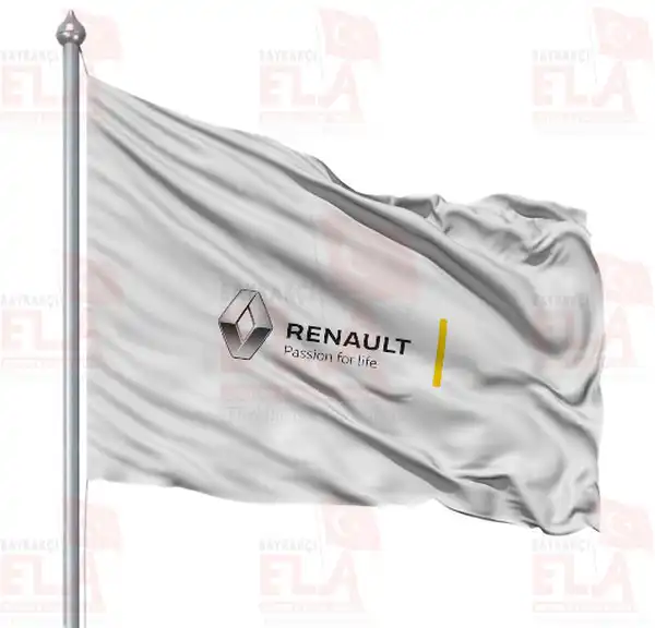 Renault Gnder Flamas ve Bayraklar