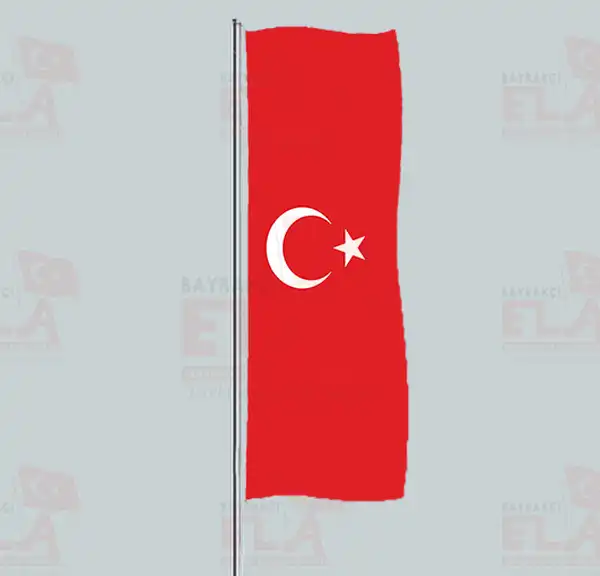 Trkiye Cumhuriyeti Yatay ekilen Flamalar ve Bayraklar