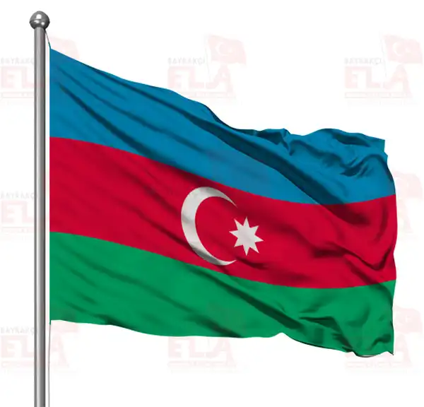 Azerbaycan Gnder Flamas ve Bayraklar