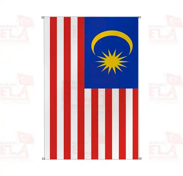 Malezya Bina Boyu Flamalar ve Bayraklar