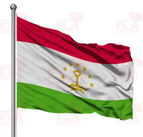 Tacikistan Gnder Flamas ve Bayraklar
