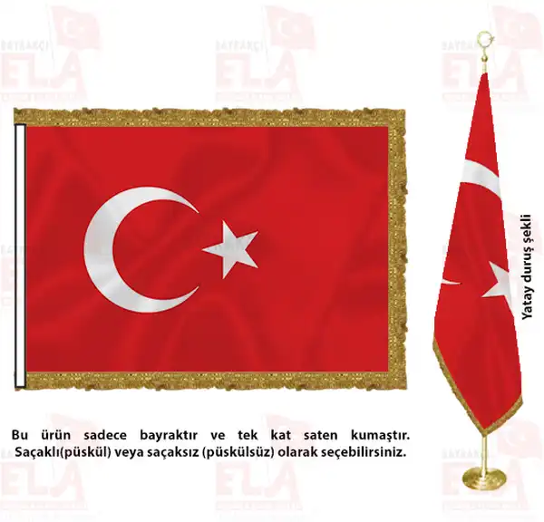 Trkiye Cumhuriyeti Saten Makam Flamas