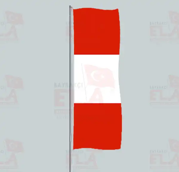 Avusturya Yatay ekilen Flamalar ve Bayraklar