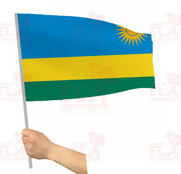 Ruanda Sopal Bayrak ve Flamalar