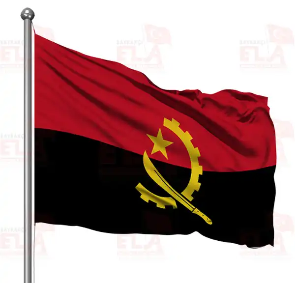 Angola Gnder Flamas ve Bayraklar