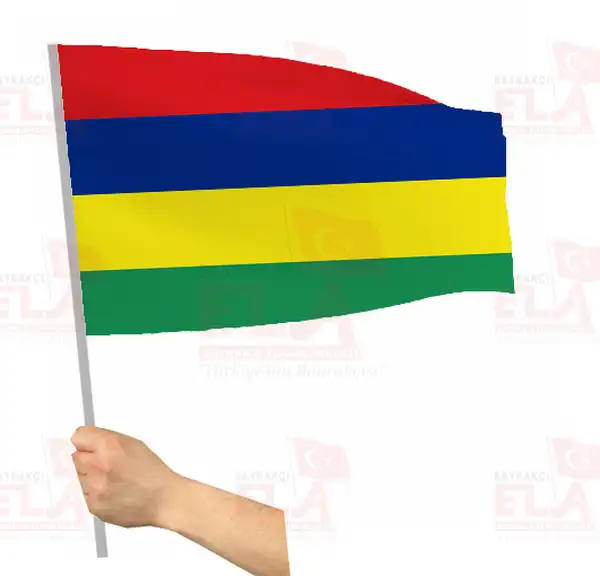 Mauritius Sopal Bayrak ve Flamalar