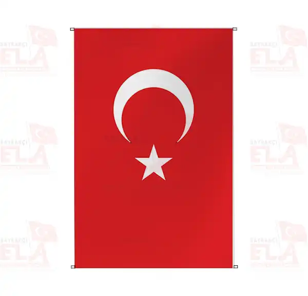 Trkiye Cumhuriyeti Bina Boyu Flamalar ve Bayraklar