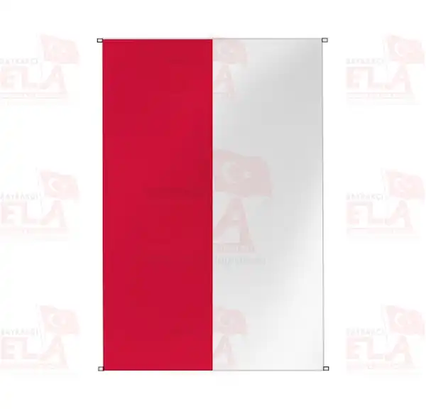 Polonya Bina Boyu Flamalar ve Bayraklar