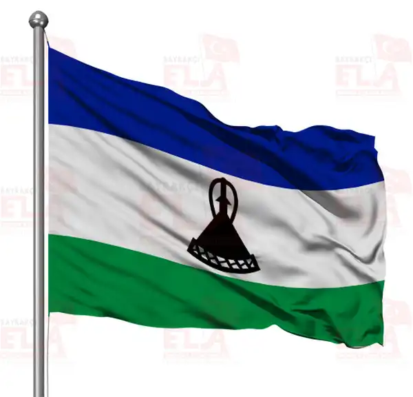 Lesotho Gnder Flamas ve Bayraklar