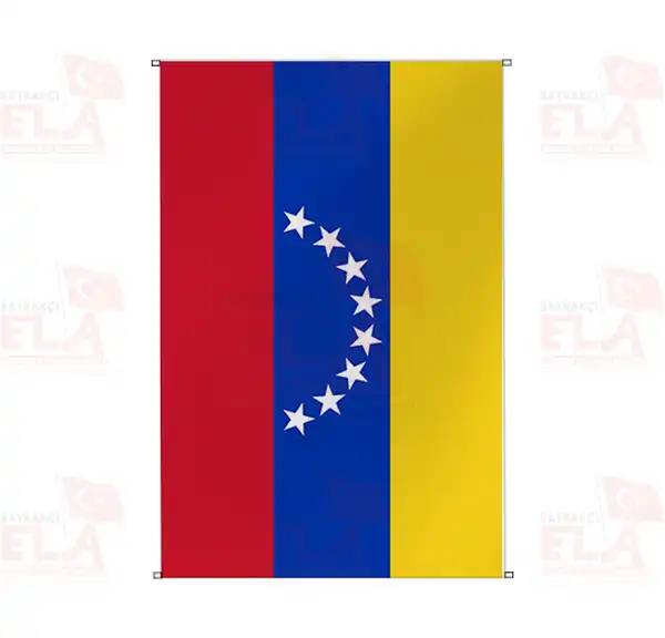 Venezuela Bina Boyu Flamalar ve Bayraklar