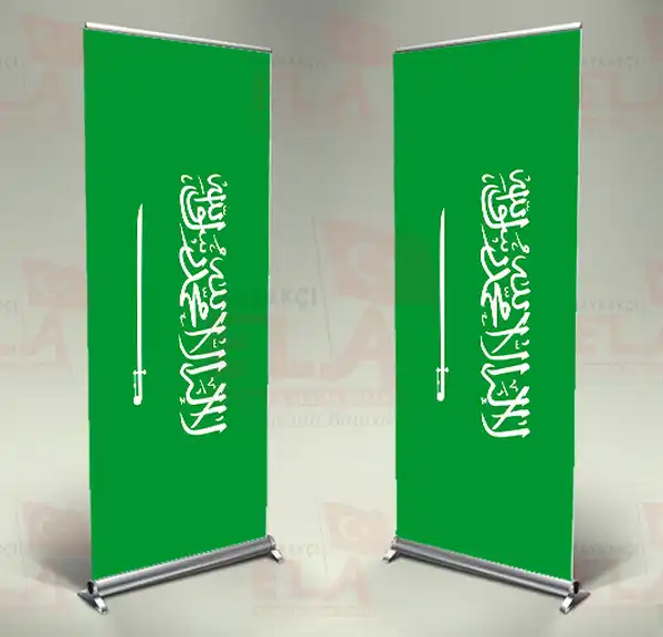 Suudi Arabistan Banner Roll Up