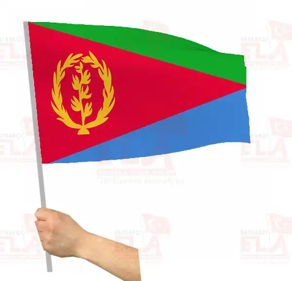 Eritre Sopal Bayrak ve Flamalar