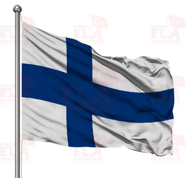 Finlandiya Gnder Flamas ve Bayraklar