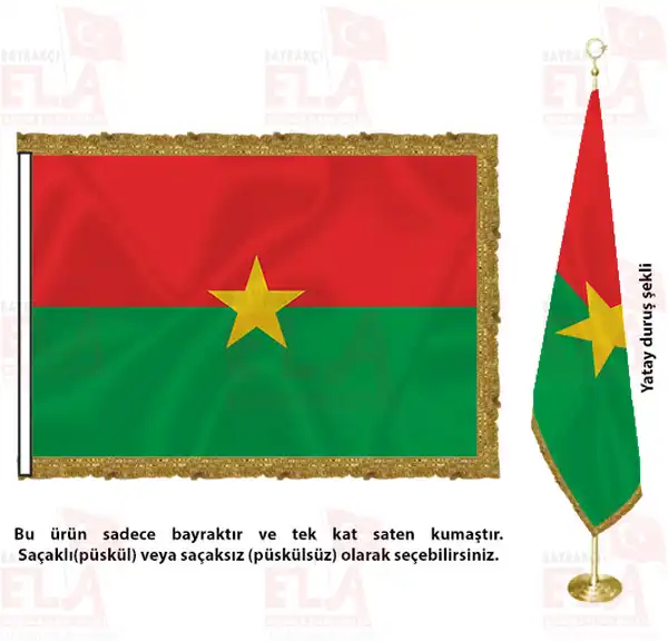 Burkina Faso Saten Makam Flamas