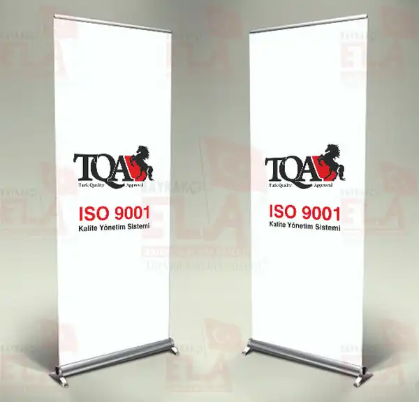 TQA ISO 9001 Banner Roll Up