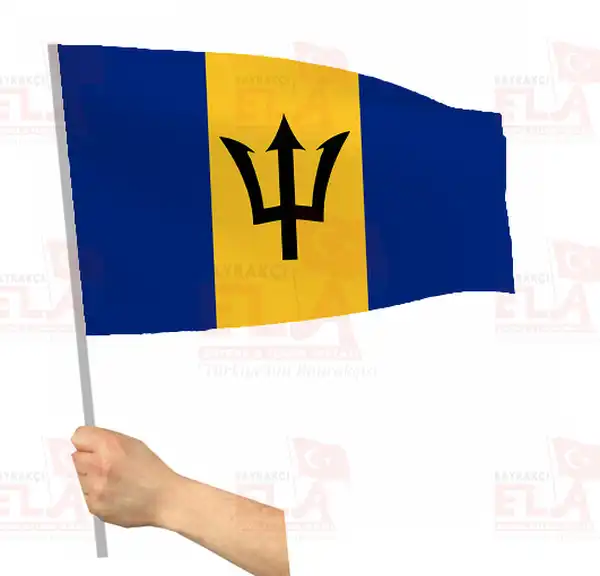 Barbados Sopal Bayrak ve Flamalar