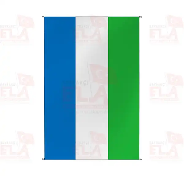 Sierra Leone Bina Boyu Flamalar ve Bayraklar