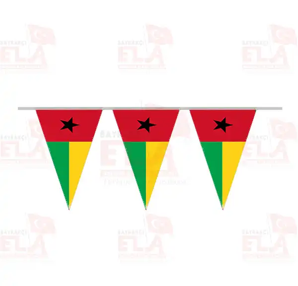 Gine-Bissau gen Bayrak ve Flamalar
