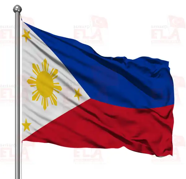 Filipinler Gnder Flamas ve Bayraklar