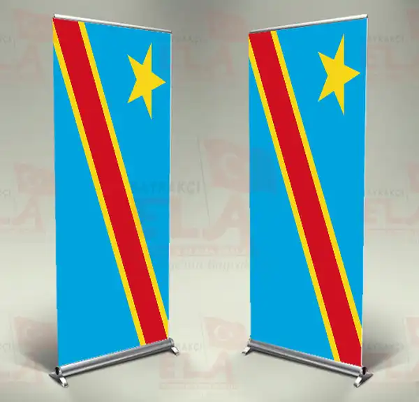 Demokratik Kongo Cumhuriyeti Banner Roll Up