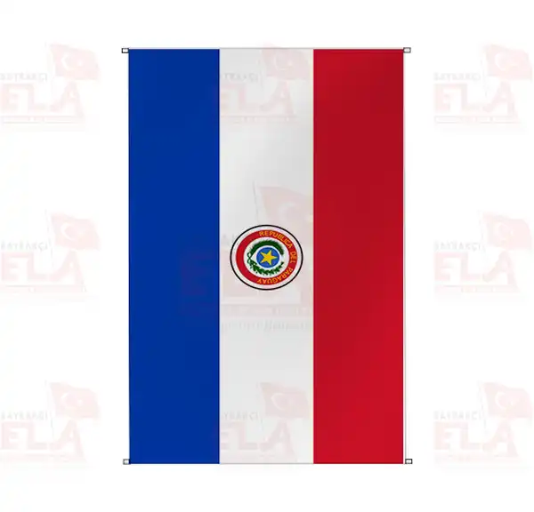 Paraguay Bina Boyu Flamalar ve Bayraklar