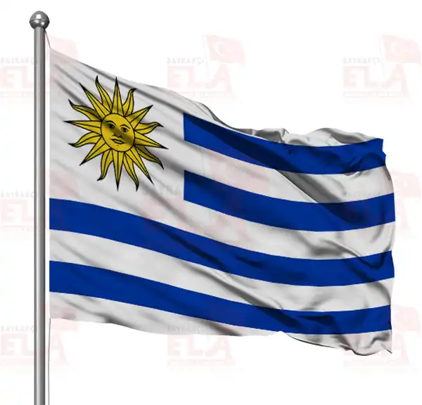 Uruguay Gnder Flamas ve Bayraklar