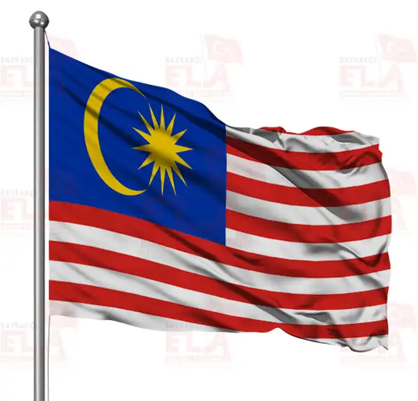 Malezya Gnder Flamas ve Bayraklar