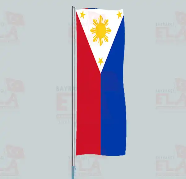 Filipinler Yatay ekilen Flamalar ve Bayraklar