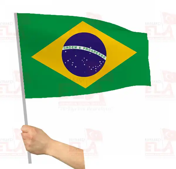 Brezilya Sopal Bayrak ve Flamalar