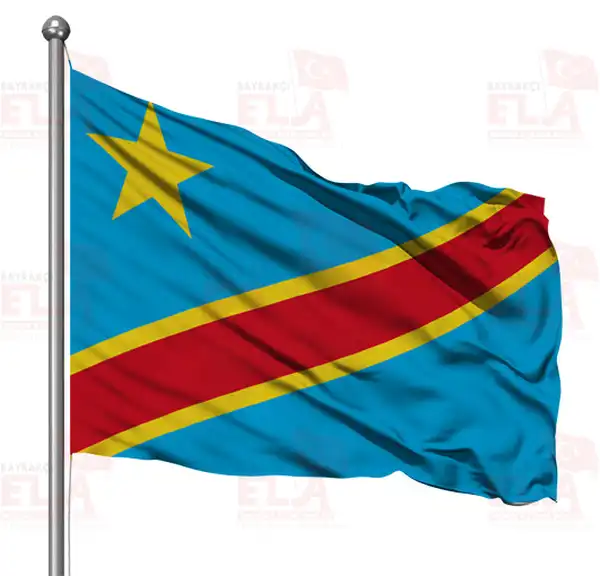 Demokratik Kongo Cumhuriyeti Gnder Flamas ve Bayraklar
