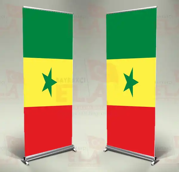 Senegal Banner Roll Up