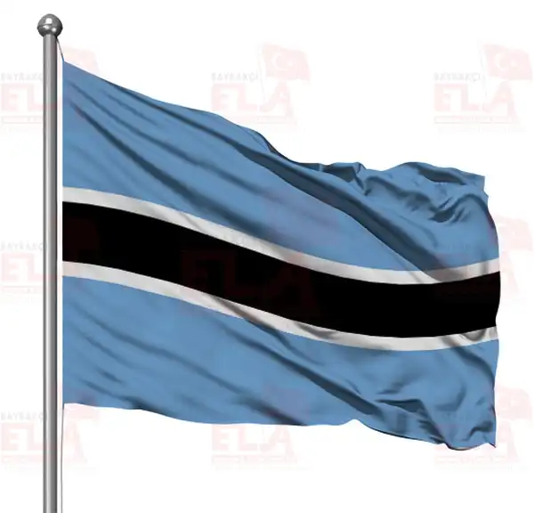 Botsvana Gnder Flamas ve Bayraklar