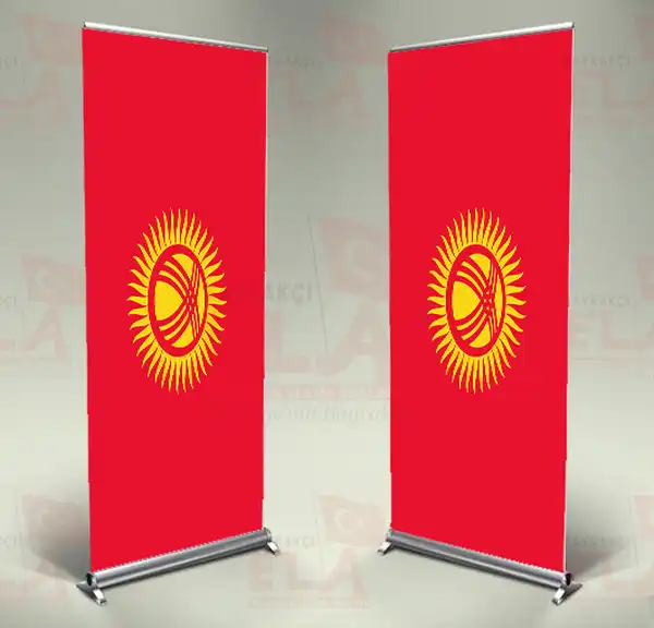 Krgzistan Banner Roll Up