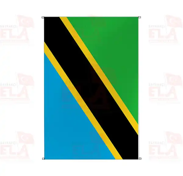 Tanzanya Bina Boyu Flamalar ve Bayraklar