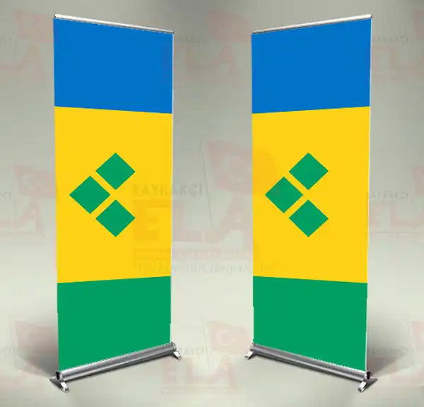 Saint Vincent ve Grenadinler Banner Roll Up