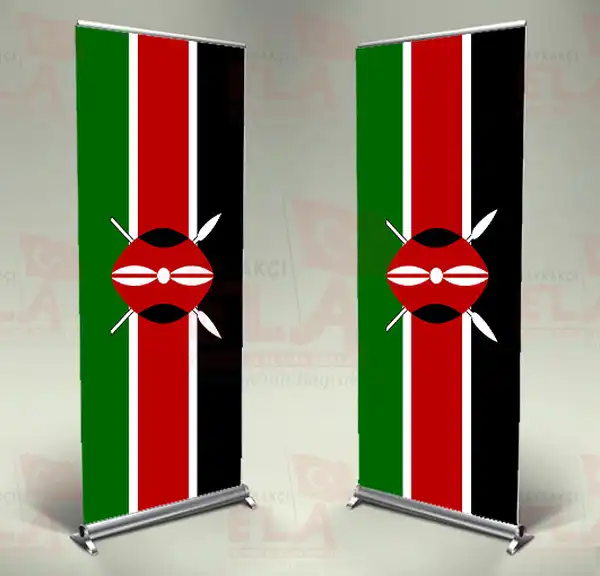 Kenya Banner Roll Up