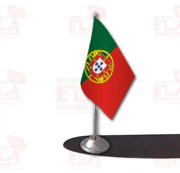 Portekiz Tekli Masa Bayra