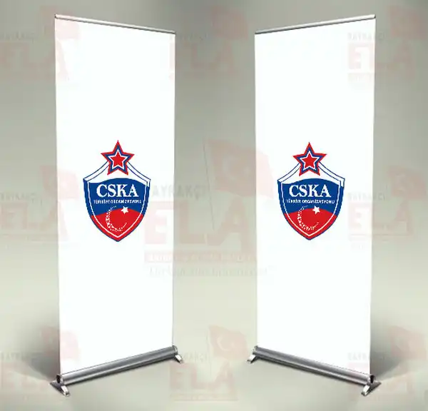 CSKA Moskova Trkiye Organizasyonu Banner Roll Up