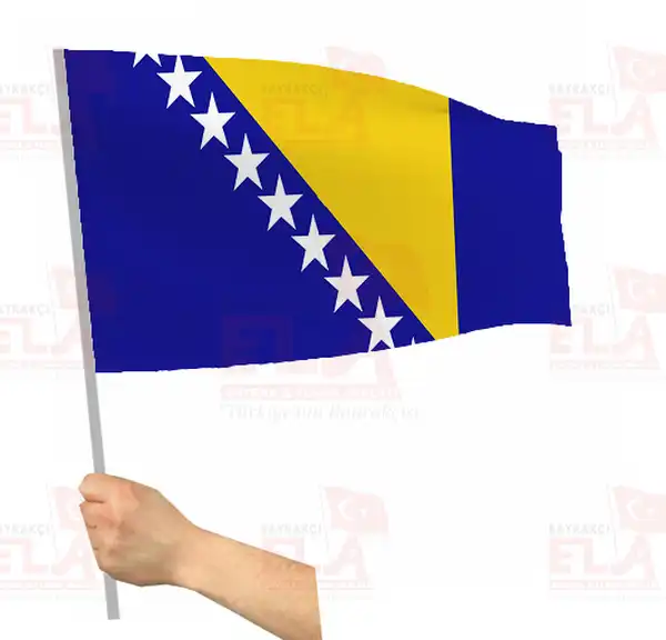 Bosna-Hersek Sopal Bayrak ve Flamalar