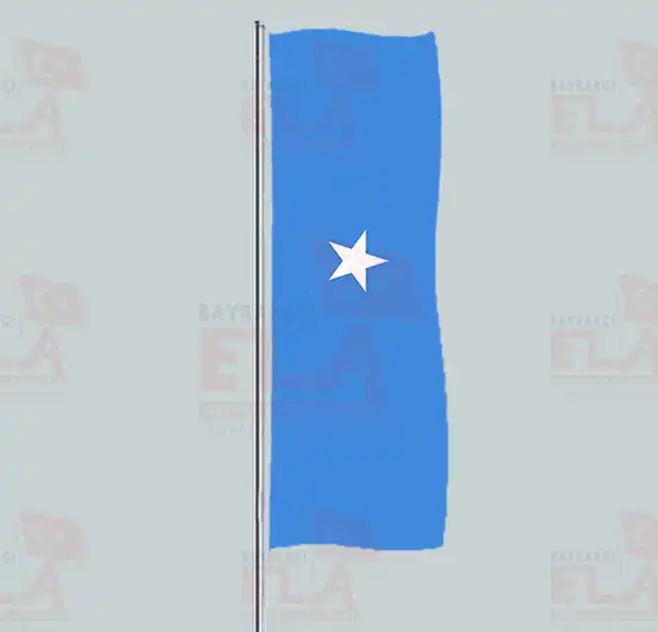 Somali Yatay ekilen Flamalar ve Bayraklar