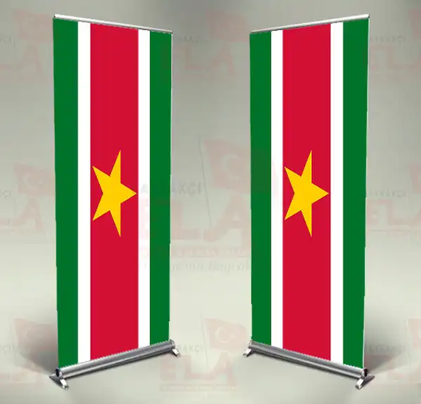 Surinam Banner Roll Up