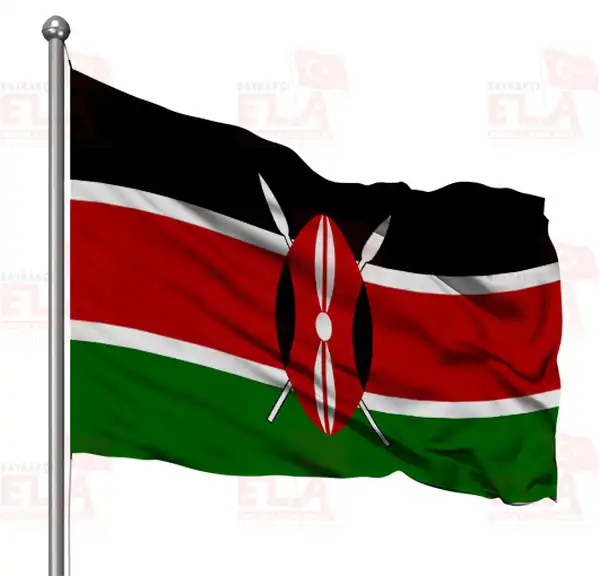 Kenya Gnder Flamas ve Bayraklar