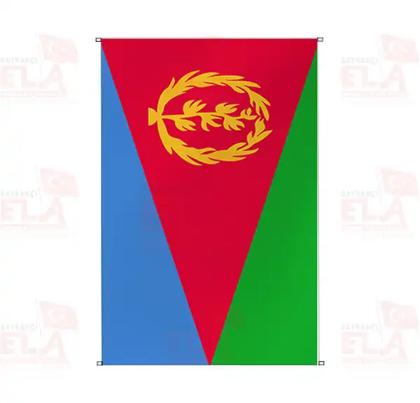 Eritre Bina Boyu Flamalar ve Bayraklar