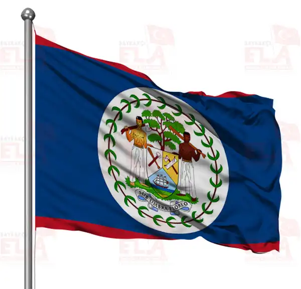 Belize Gnder Flamas ve Bayraklar